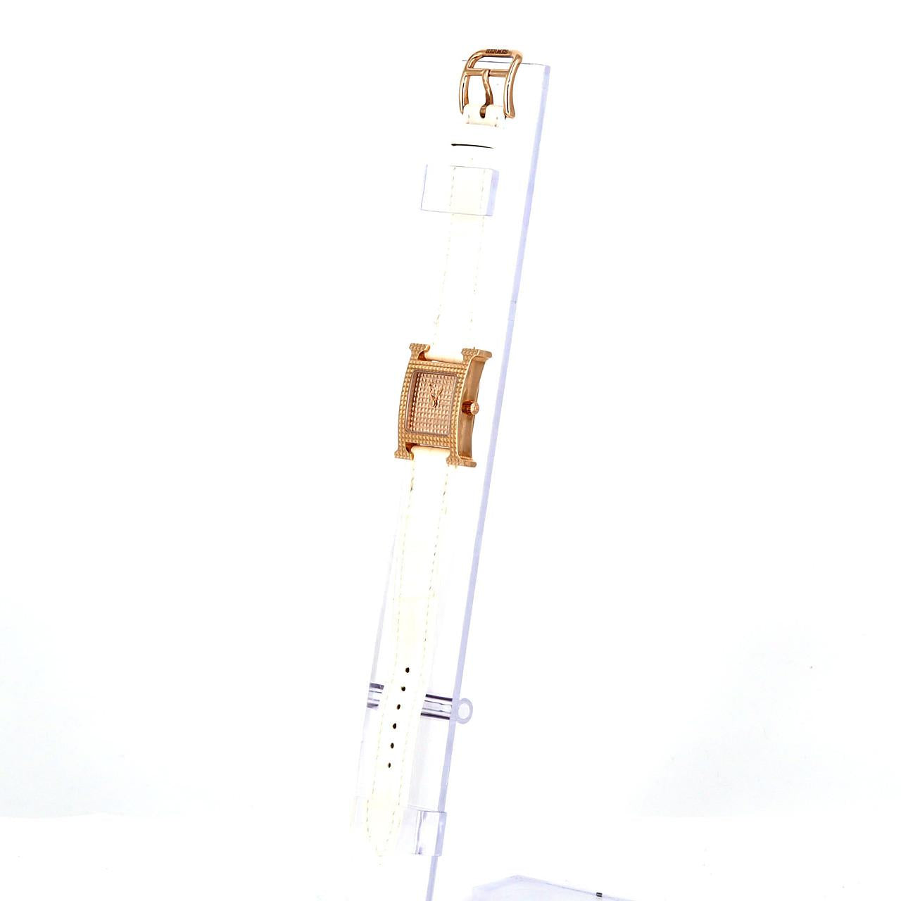 エルメス H ウォッチ Au750 クォーツ