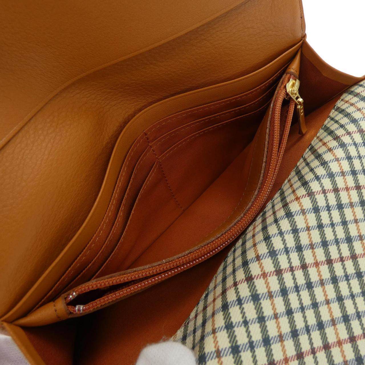ダックス レザー長財布