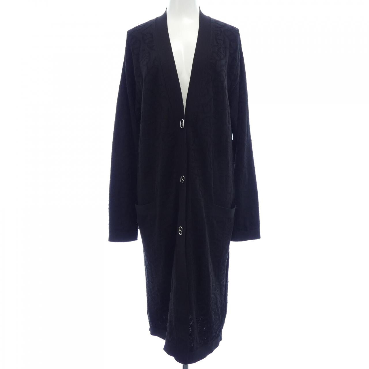 エルメス NAOUSSA CHAINE D'ANCRE ロングカーディガン