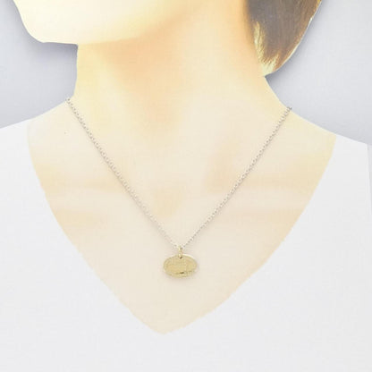 エルメス 925 シルバー 750YG ネックレス