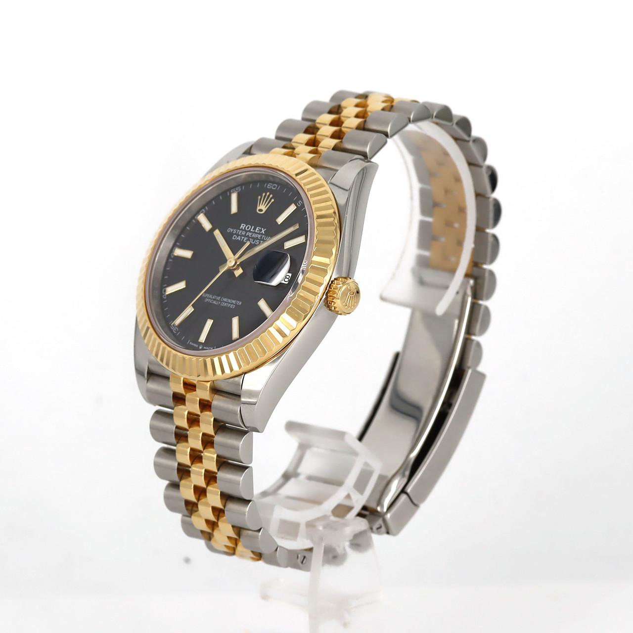 ロレックス デイトジャスト ステンレス x イエローゴールド
