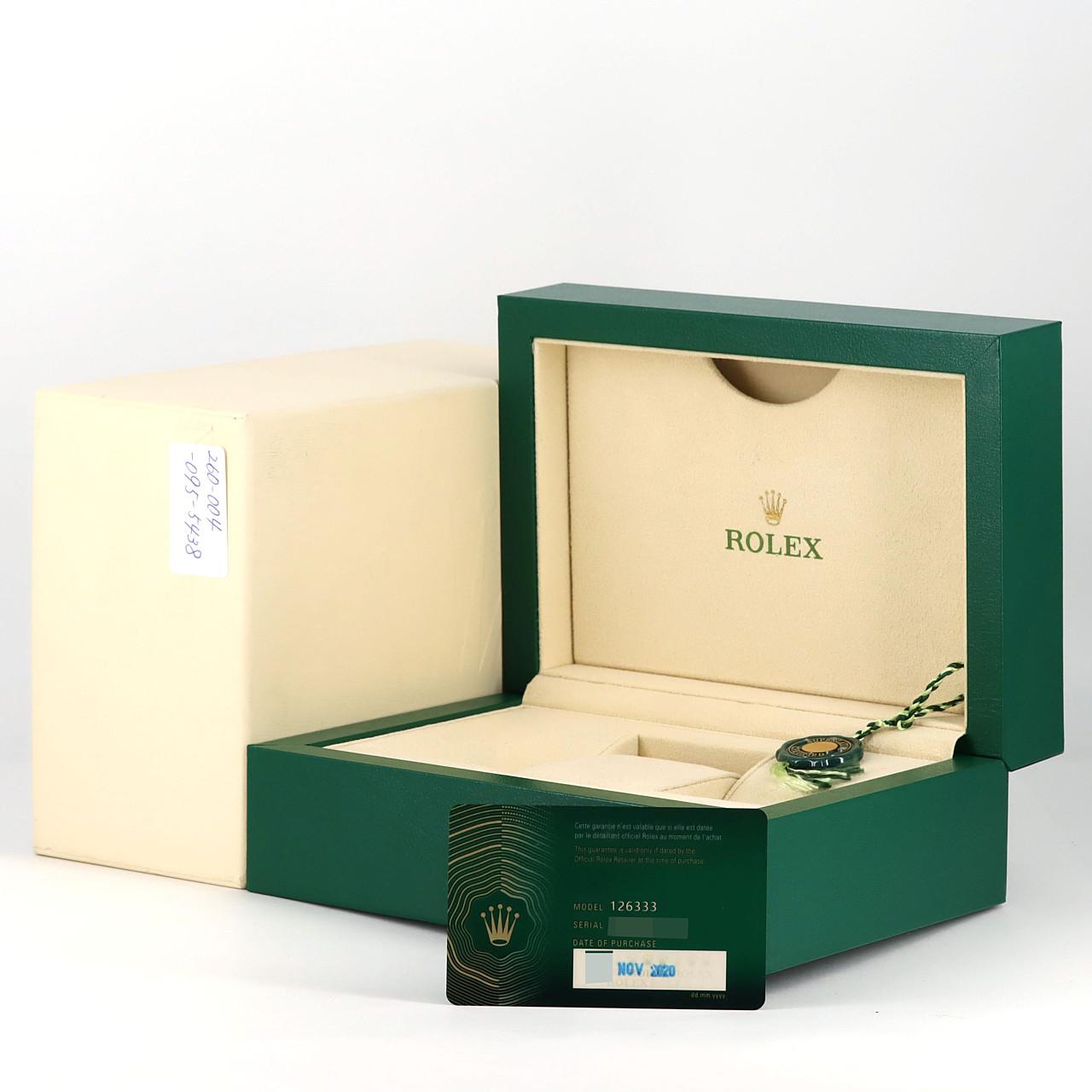 ロレックス デイトジャスト ステンレス x イエローゴールド