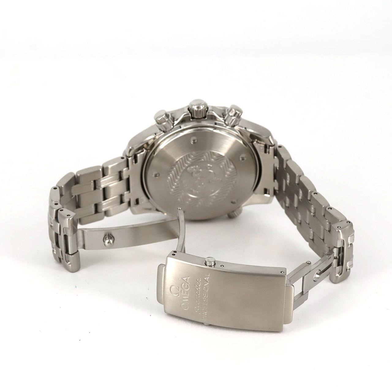 オメガ シーマスター クロノグラフ ステンレス 自動巻き