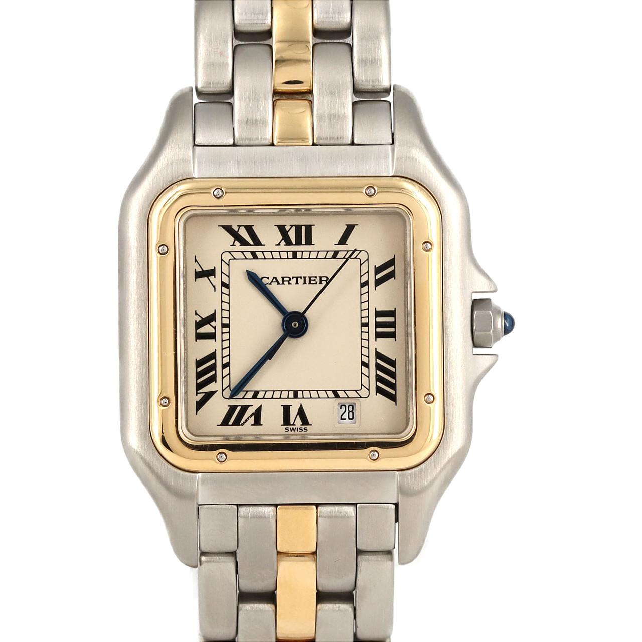 カルティエ パンテール MM ステンレス スチール x イエロー ゴールド