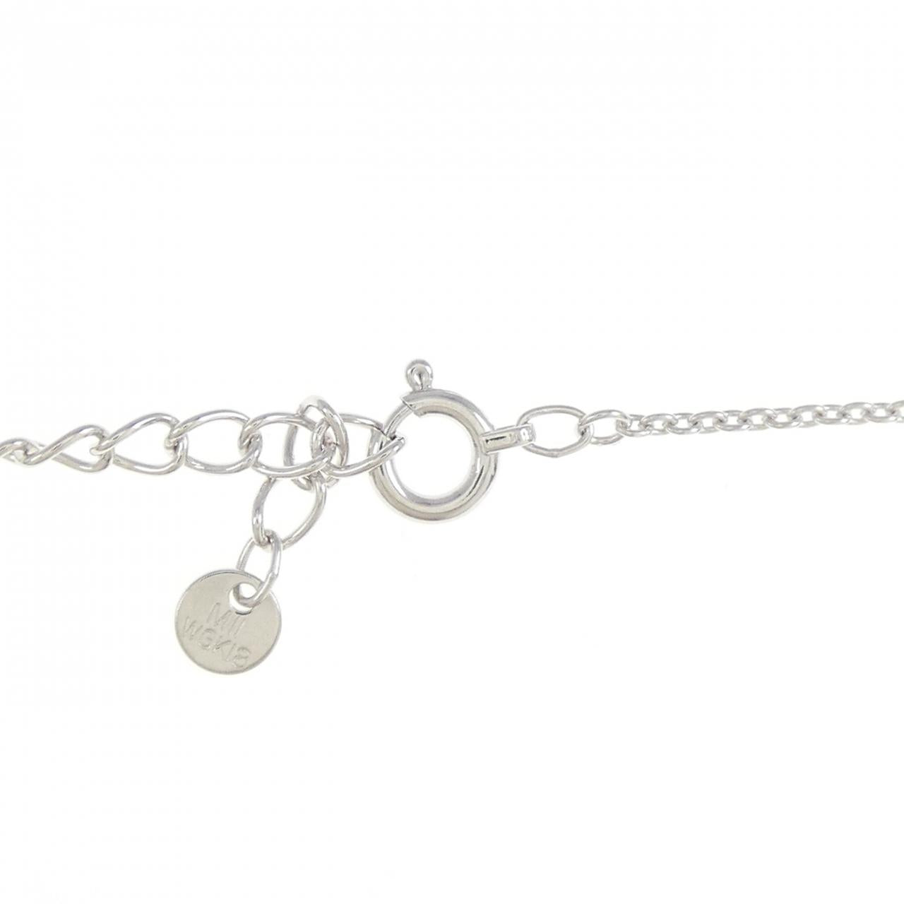 ミキモト K18WG アコヤパール ネックレス