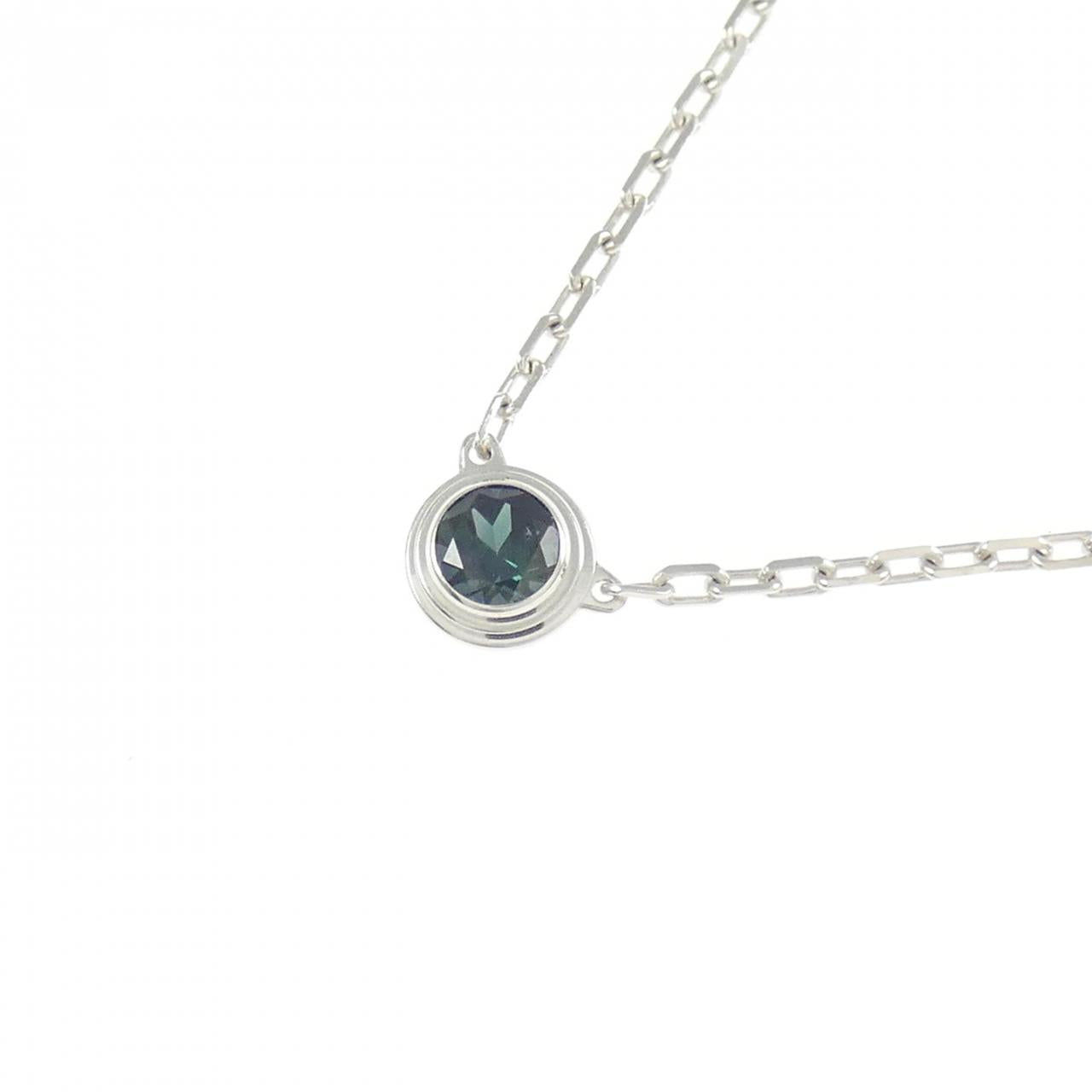 カルティエ サフィール レジェ 750WG ネックレス