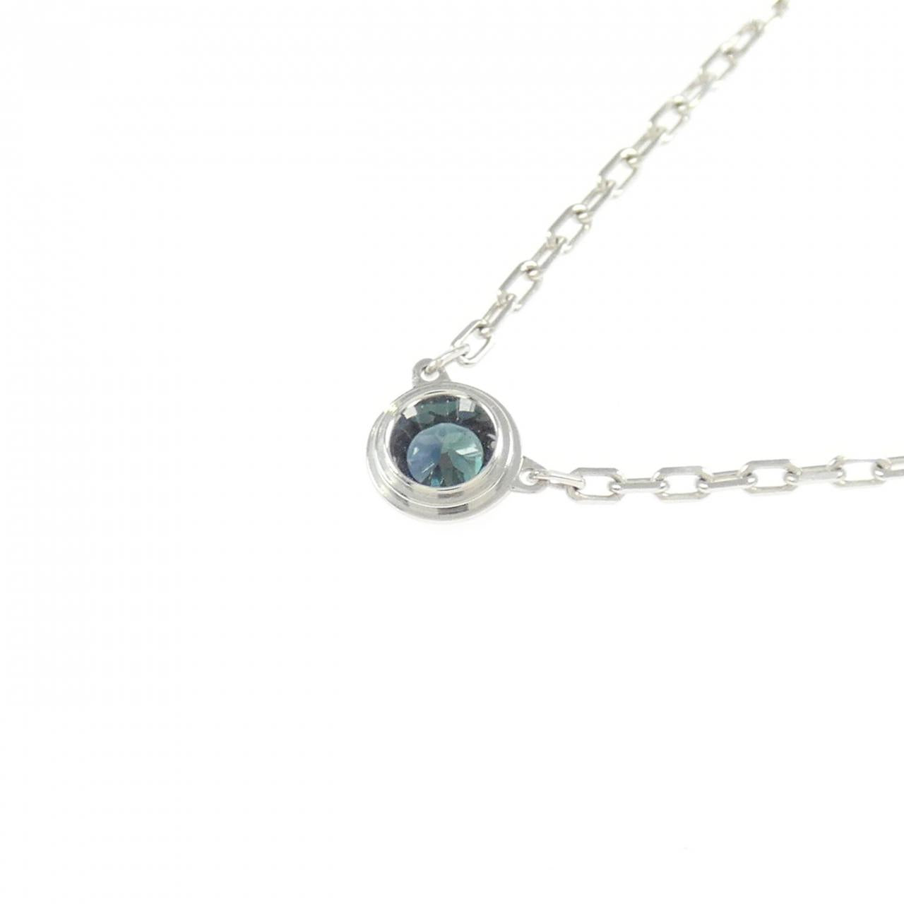 カルティエ サフィール レジェ 750WG ネックレス