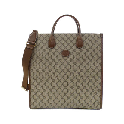 グッチ GGスプリームキャンバス トートバッグ