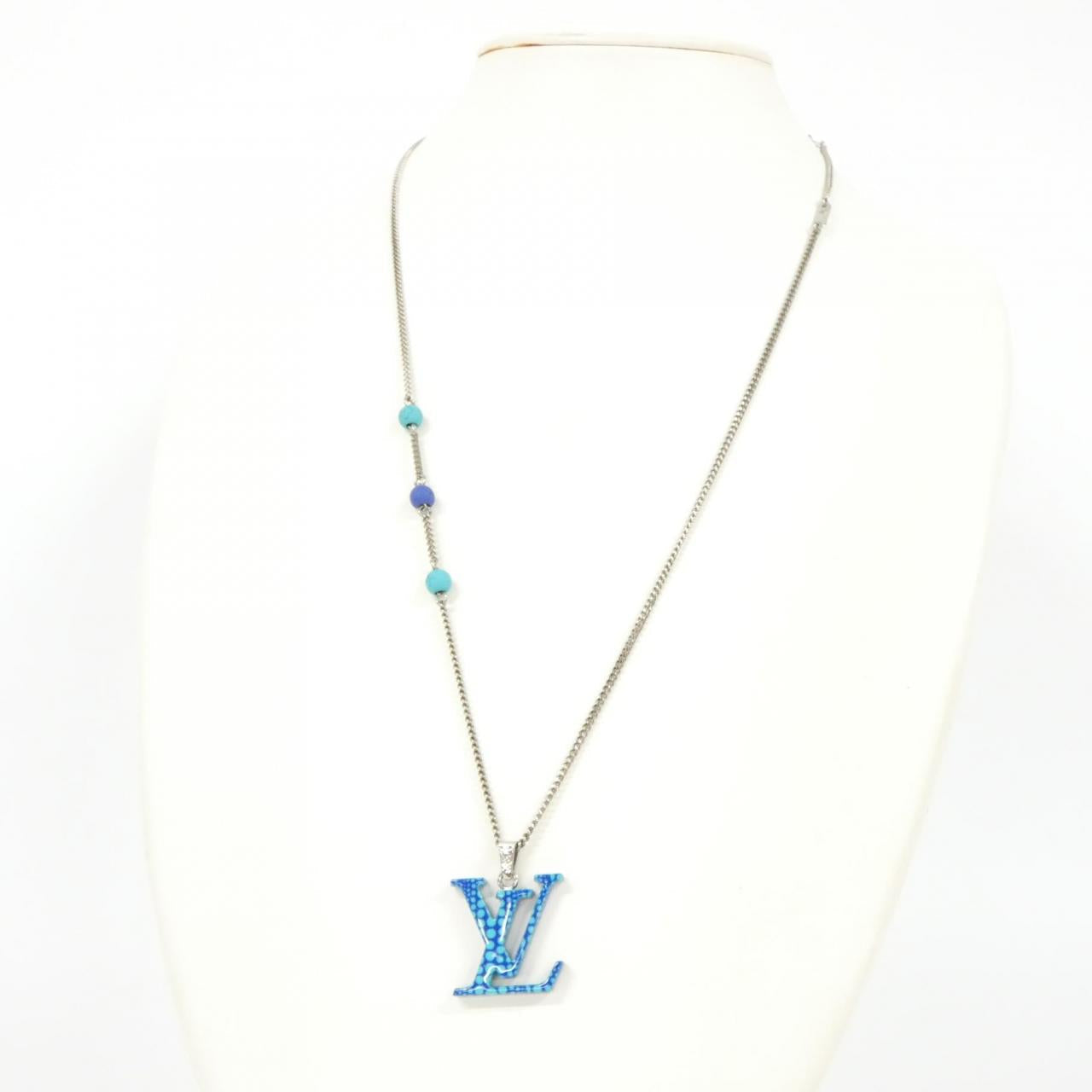 ルイヴィトン LV X YK ペンダント ネックレス