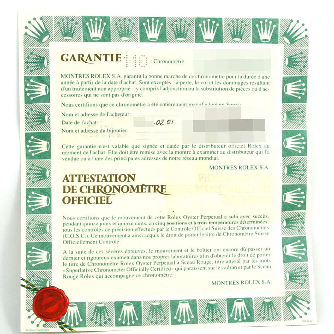 ロレックス デイデイト Au750 オートマチック