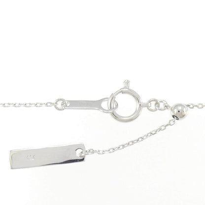 タサキ Au750ホワイトゴールド ルビー ダイヤモンド ネックレス