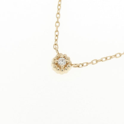 Cocoshnik K10 イエロー ゴールド ダイヤモンド ネックレス