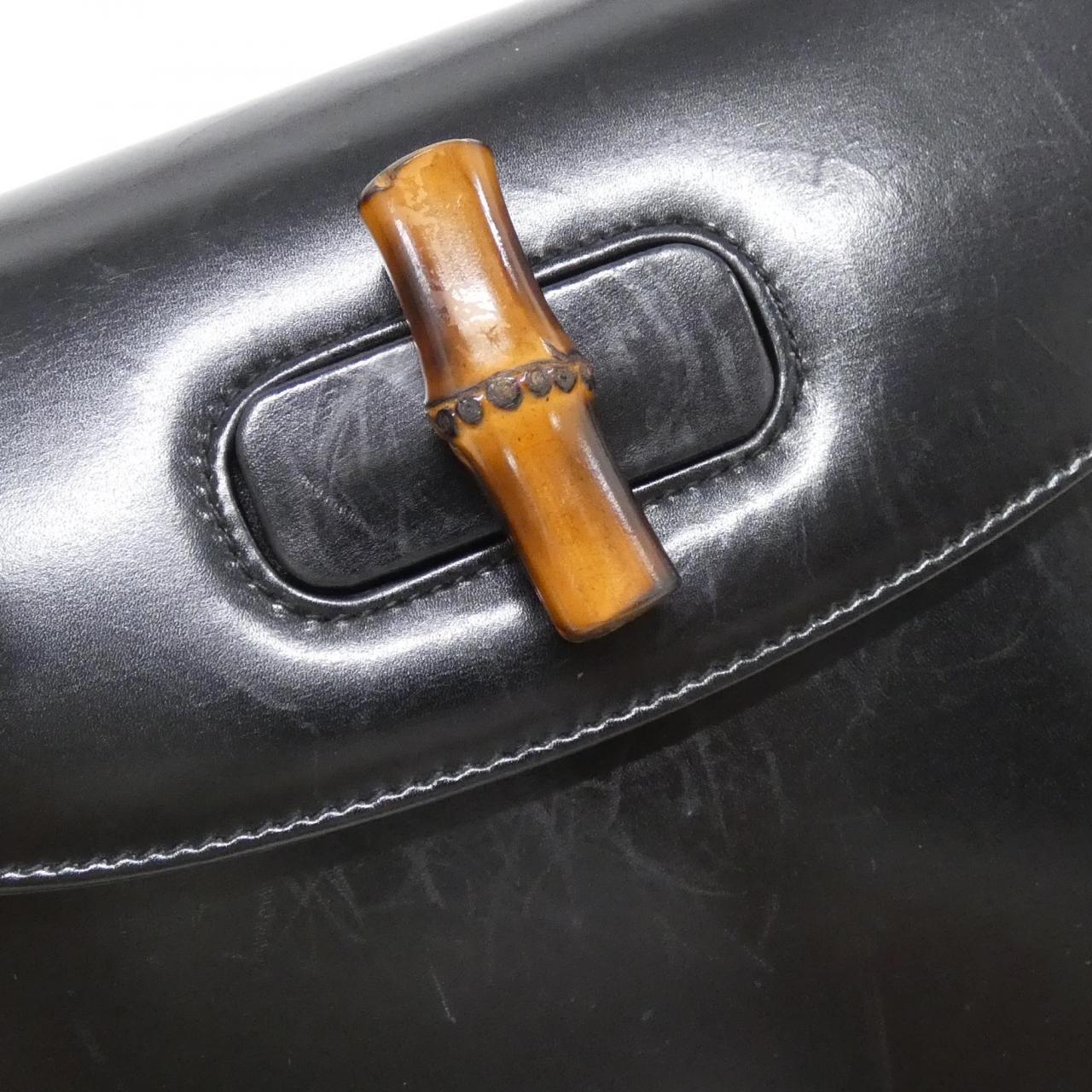 グッチ レザーショルダーバッグ