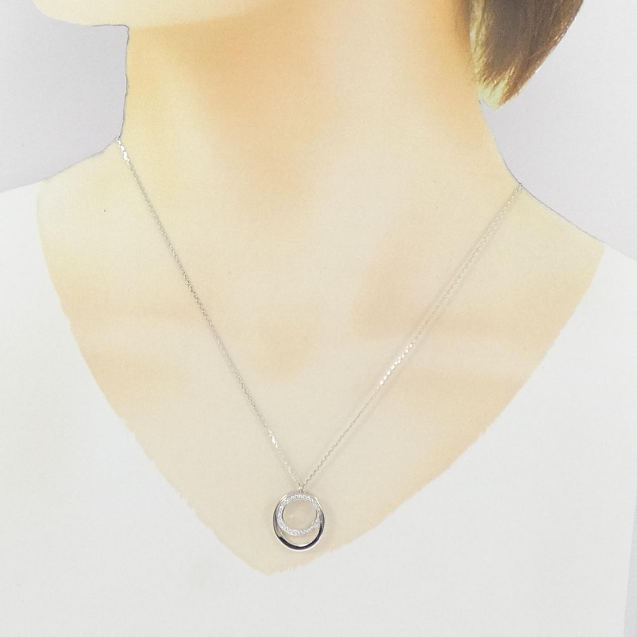 カルティエ エタンセル 750ホワイトゴールド ネックレス