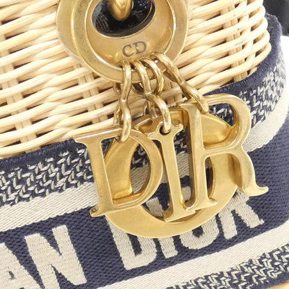 クリスチャンディオール DIOR OBLIQUE ウィッカー ショルダーバッグ