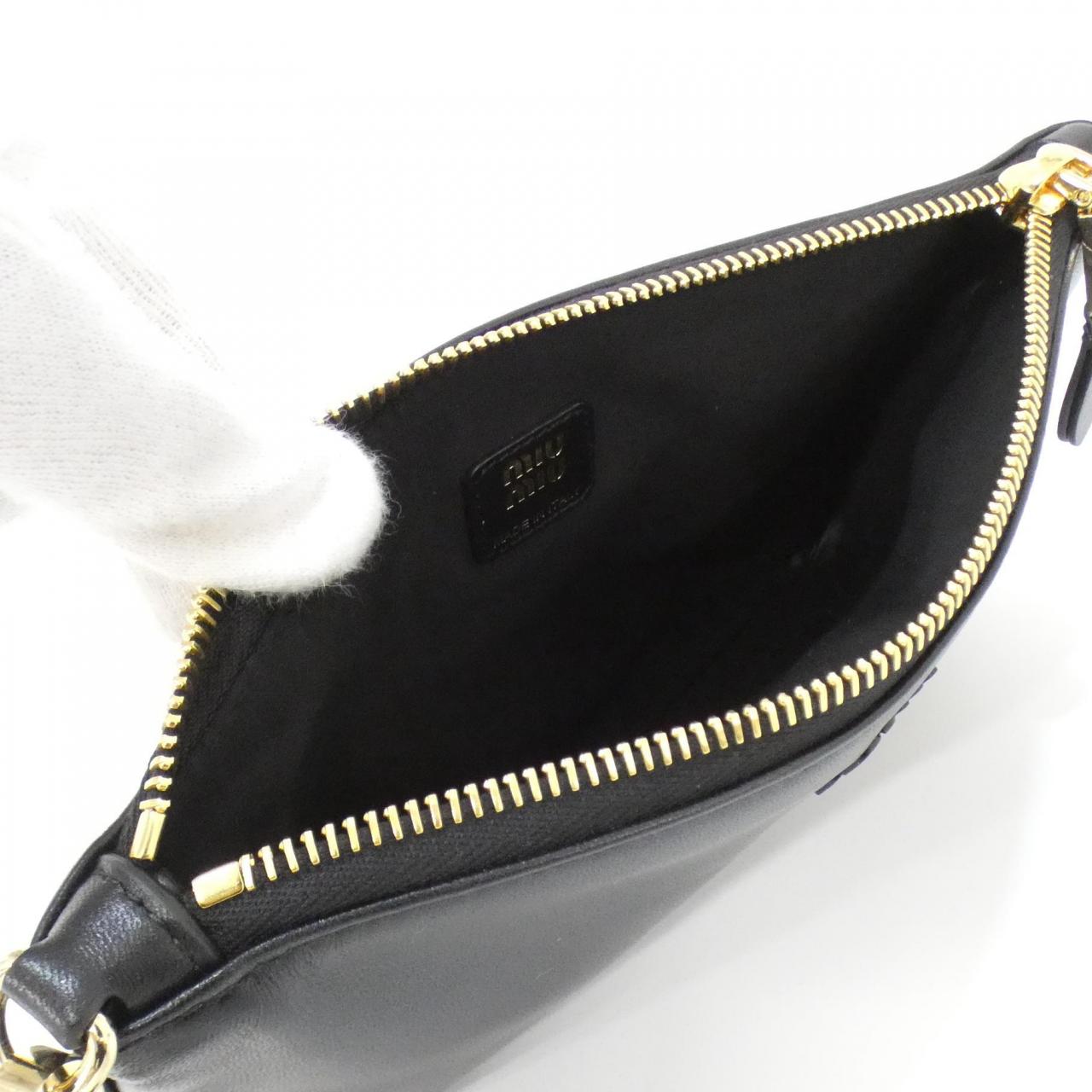 ミュウミュウ 5NH012 ナッパ パデッド バッグ