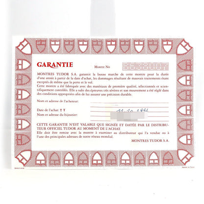 チューダー クロノタイム ステンレススチール クロノグラフ