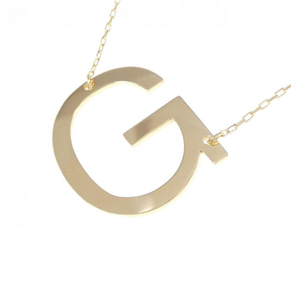 Au750 イニシャル G ネックレス