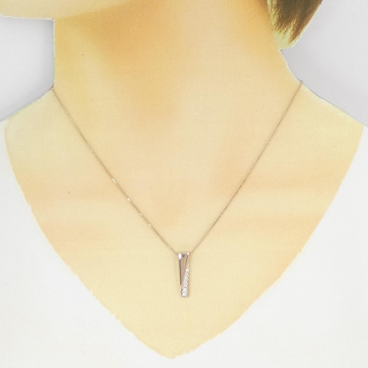 Au750 ダイヤモンドネックレス