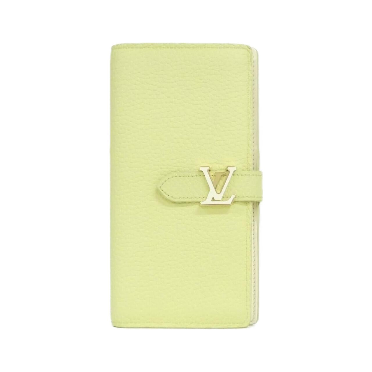 ルイヴィトン LVヴェルティカルウォレット トリヨンカーフ 長財布