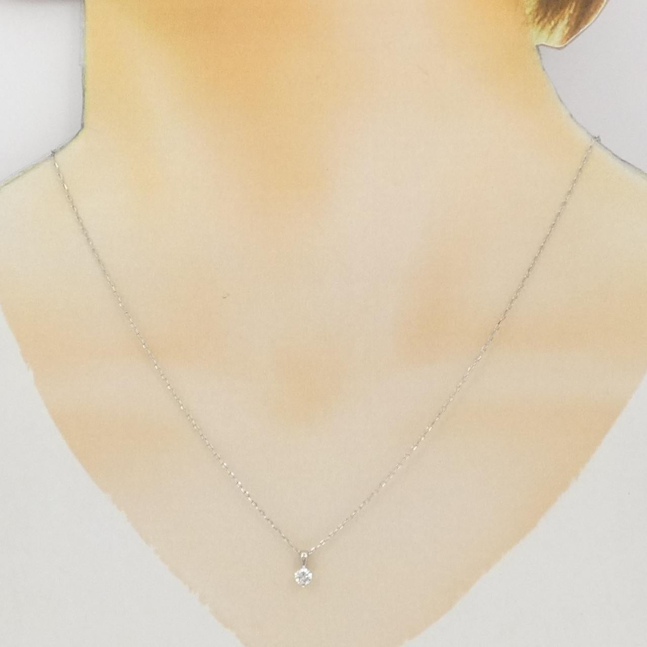 Pt900/Pt850ダイヤモンドネックレス