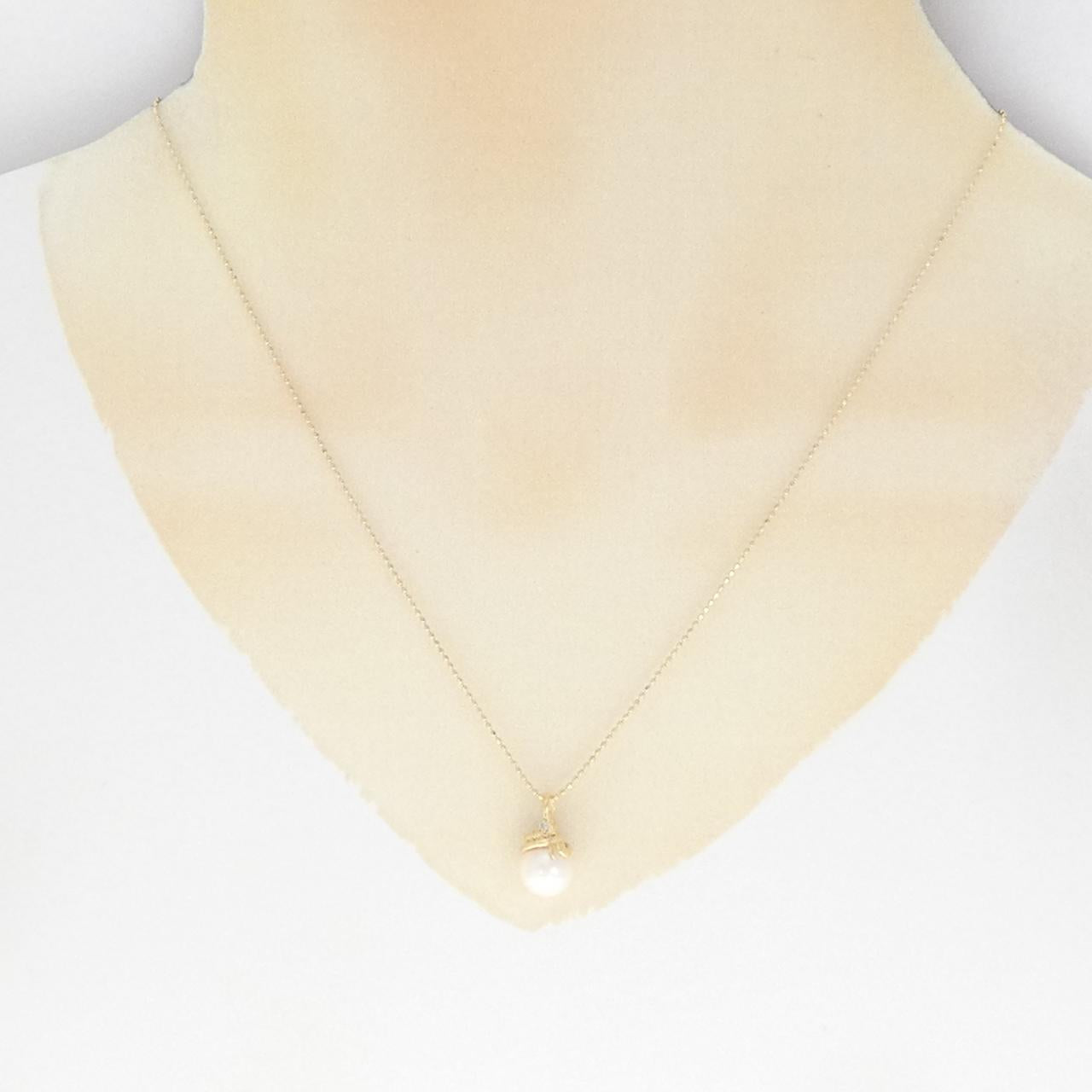 AkoyaパールAu750ネックレス