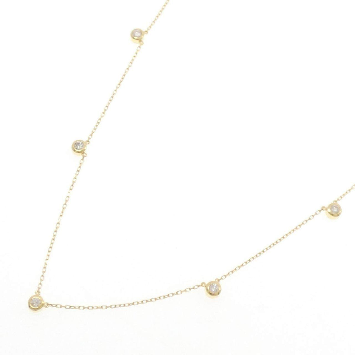 Au750ダイヤモンドネックレス