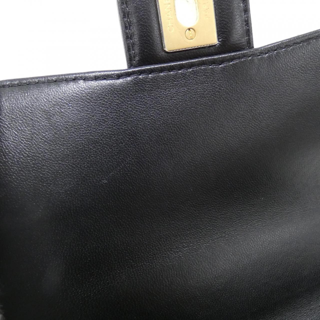 シャネル ラムスキンショルダーバッグ