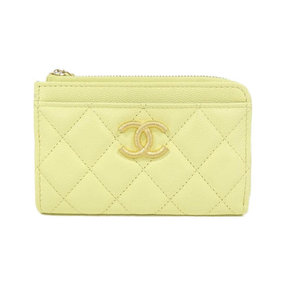 シャネル AP4478 キャビアスキン カードケース