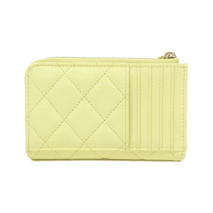 シャネル AP4478 キャビアスキン カードケース