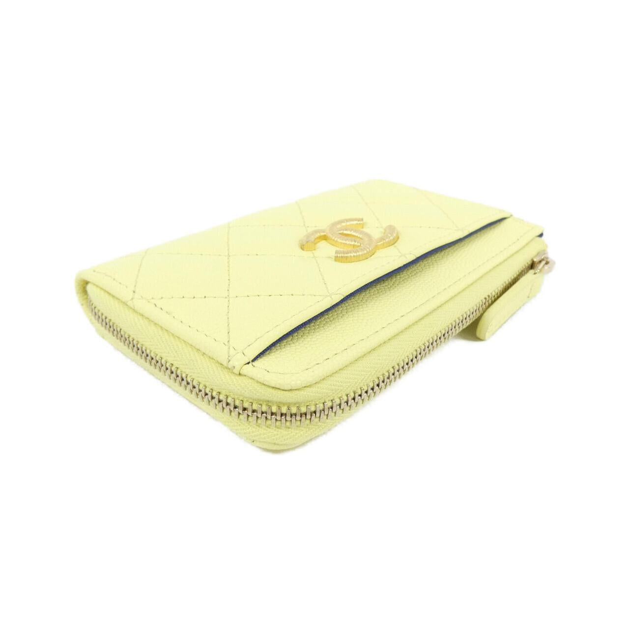 シャネル AP4478 キャビアスキン カードケース