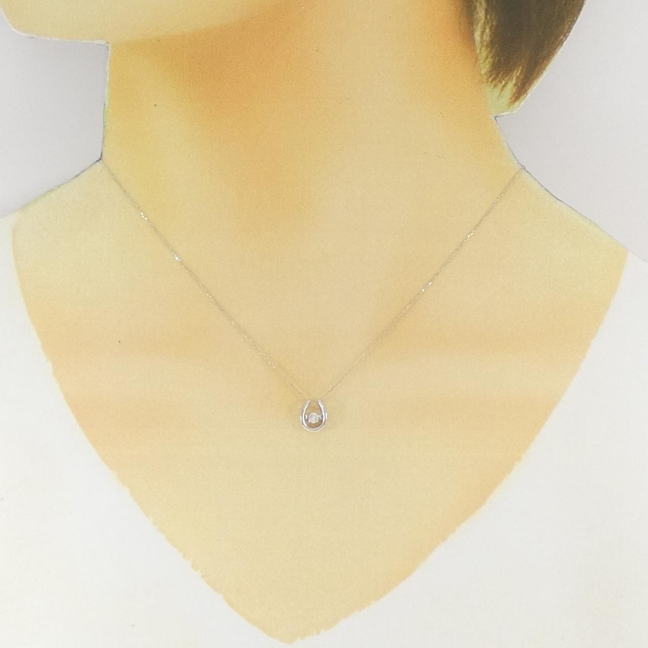 Pt900 ダイヤモンド ネックレス
