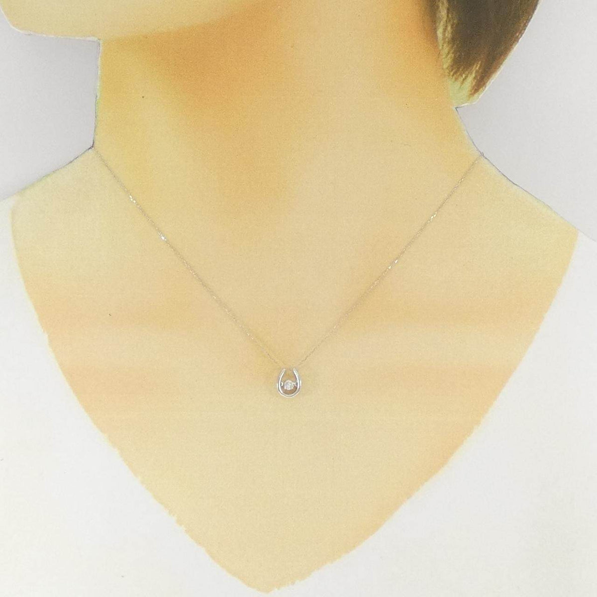 PT900 ダイヤモンドネックレス