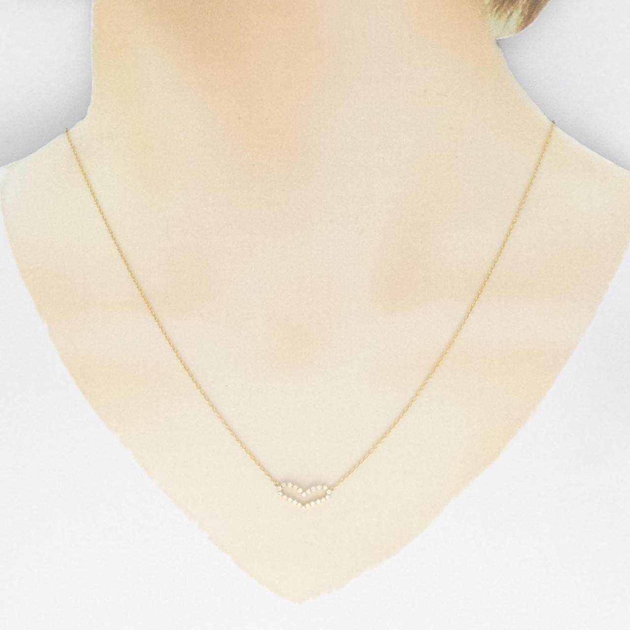 アーカー ビリーブハート Au750 ダイヤモンドネックレス