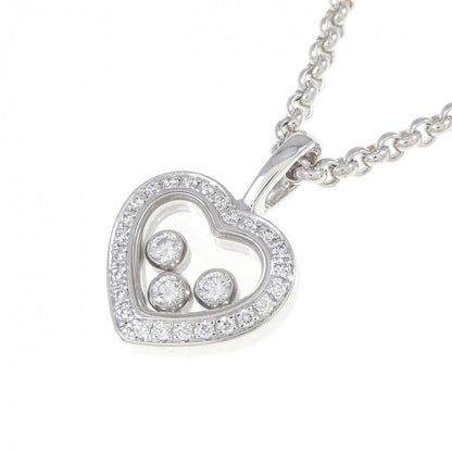 ショパール 750 ホワイト ゴールド ダイヤモンド ネックレス