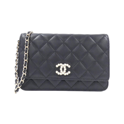 シャネル AP3807 ラムスキン チェーン ウォレット