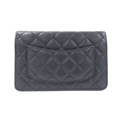 シャネル AP3807 ラムスキン チェーン ウォレット