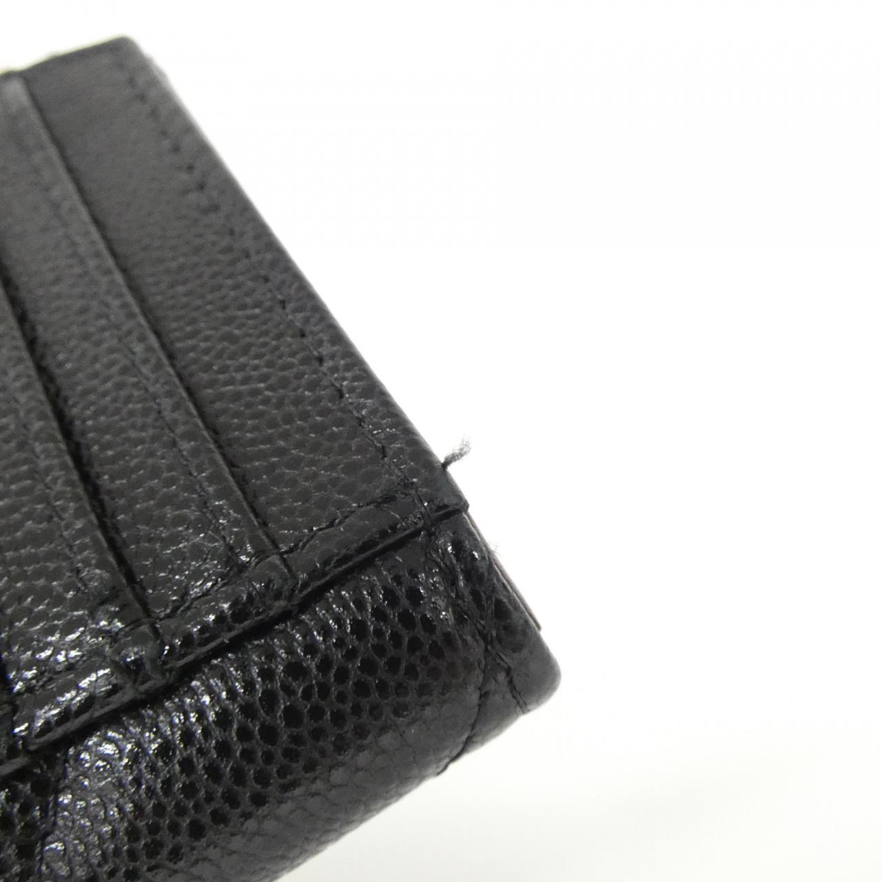 シャネル タイムレス クラシック キャビアスキン カードケース