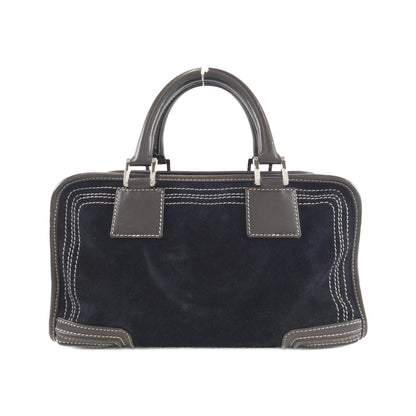 ロエベ アマソナ カウ レザー バッグ