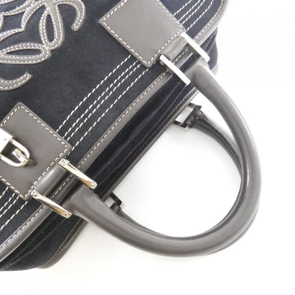 ロエベ アマソナ カウ レザー バッグ