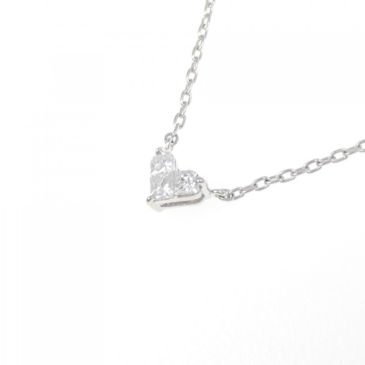 スター ジュエリー ミステリアス ハート プラチナ ネックレス