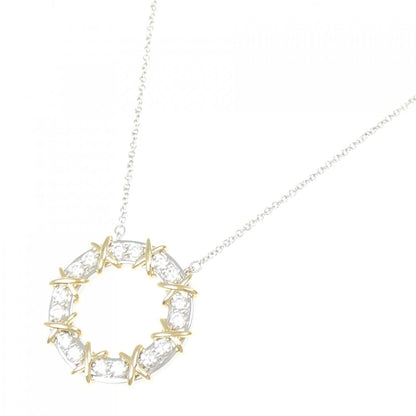 ティファニー 16 ストーン ジャン シュランバー ジェー プラチナ Au750 ネックレス