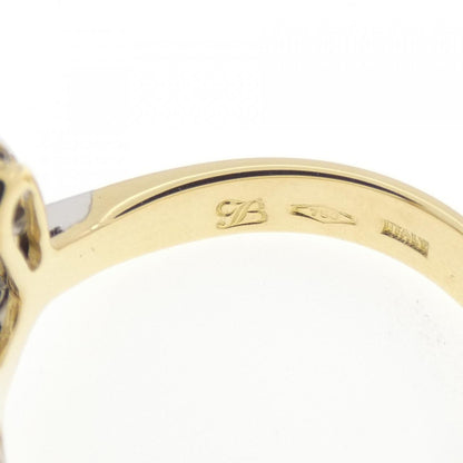 トレベール 750イエローゴールド750ホワイトゴールド ダイヤモンド リング