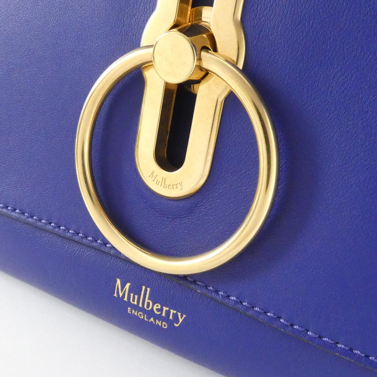 マルベリー MARLOES SATCHEL ラム ショルダーバッグ