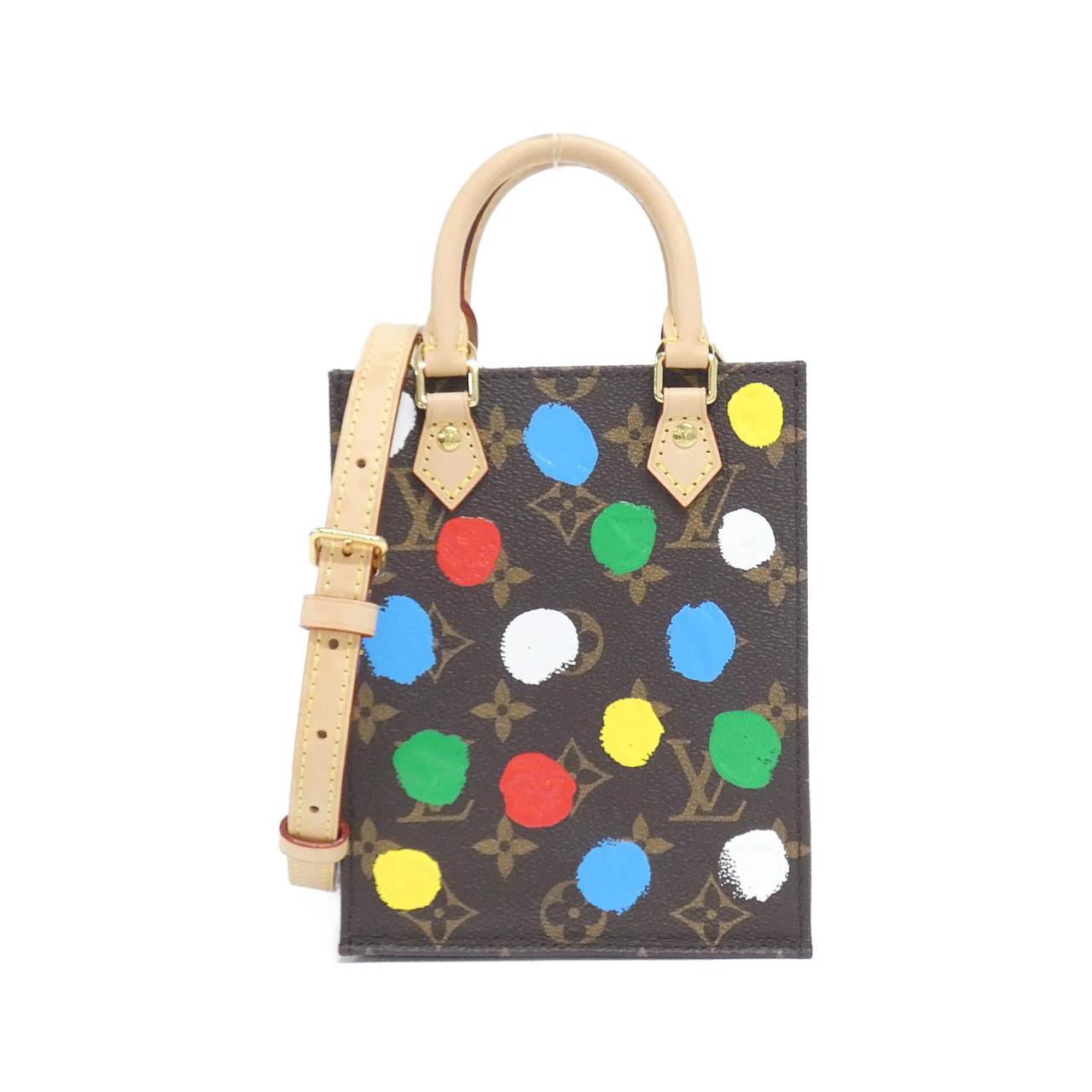 ルイヴィトン モノグラム LV x YK プティットサックプラ ショルダーバッグ