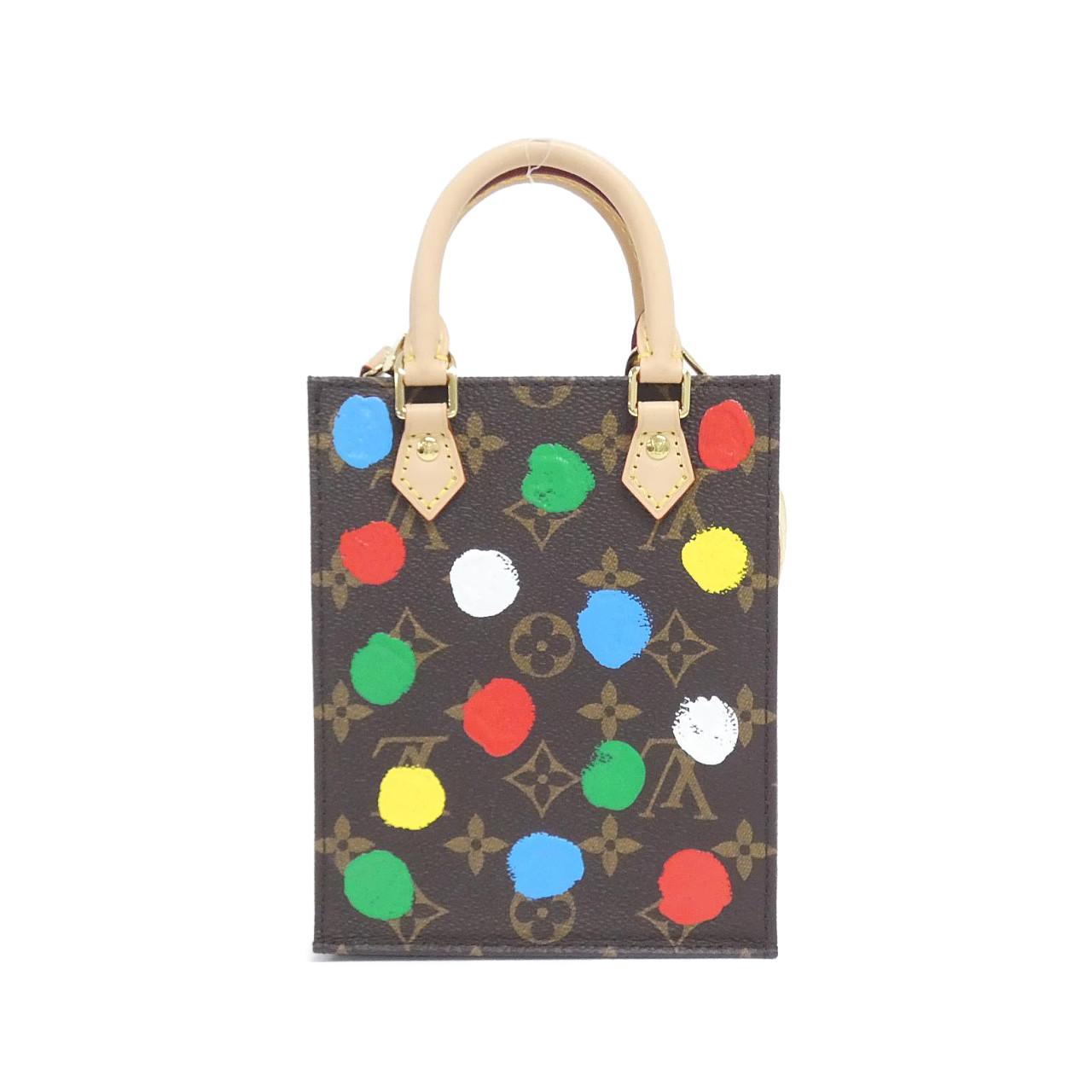 ルイヴィトン モノグラム LV x YK プティットサックプラ ショルダーバッグ