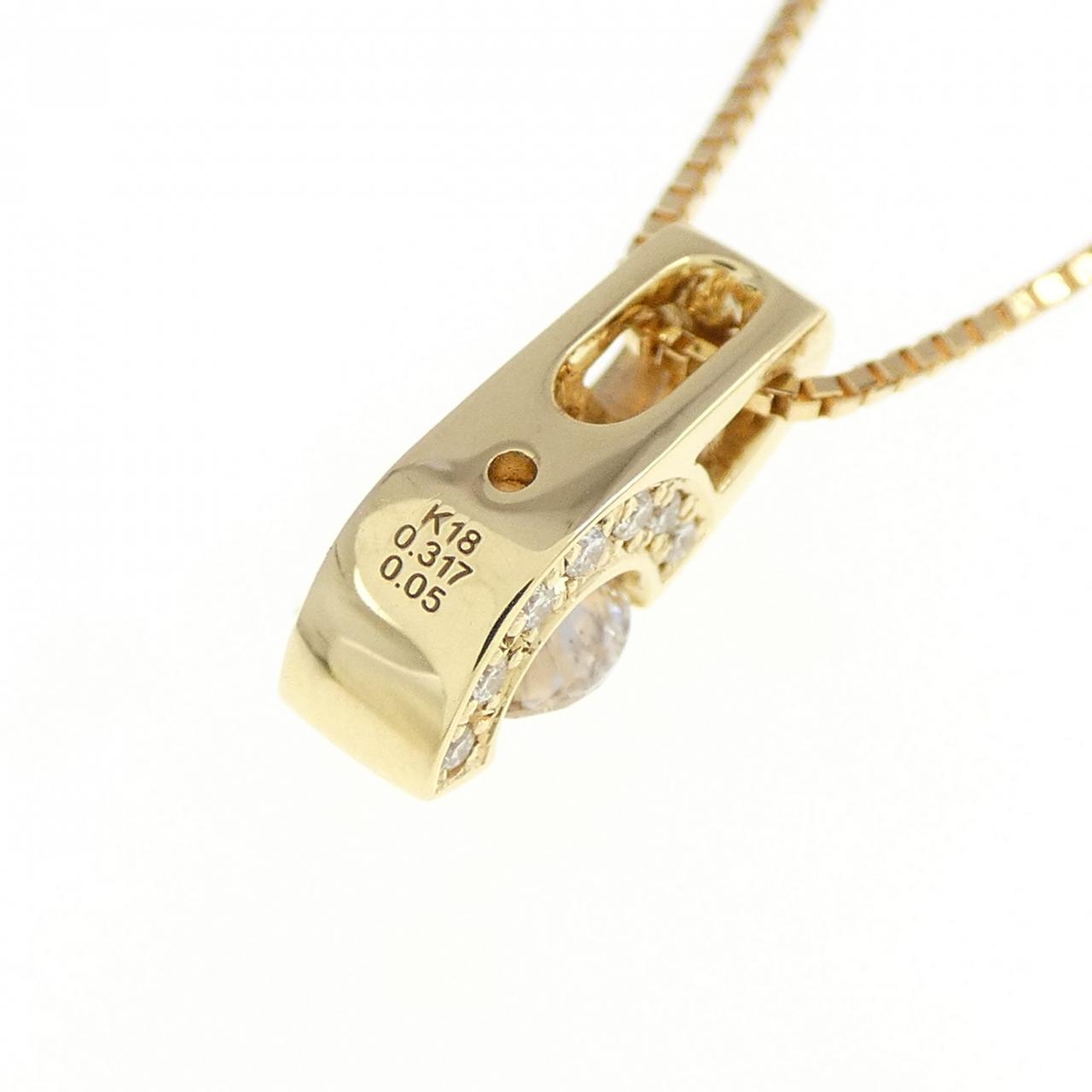 Au750 ダイヤモンドネックレス