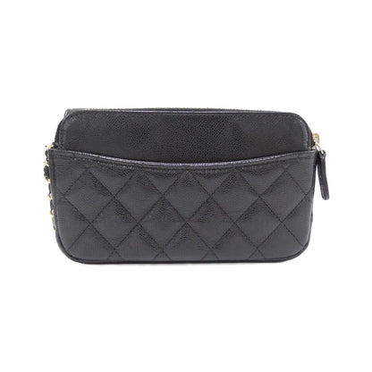 シャネル タイムレス クラシック キャビアスキン フォンケース