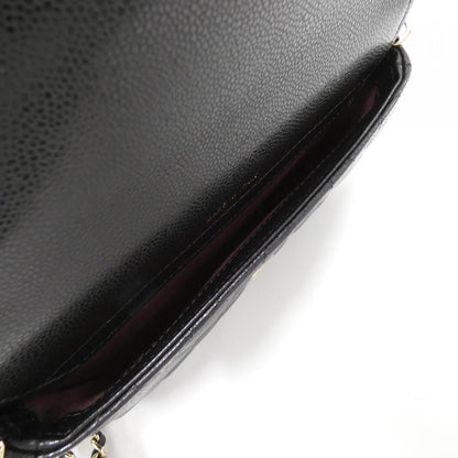 シャネル タイムレス クラシック キャビアスキン フォンケース