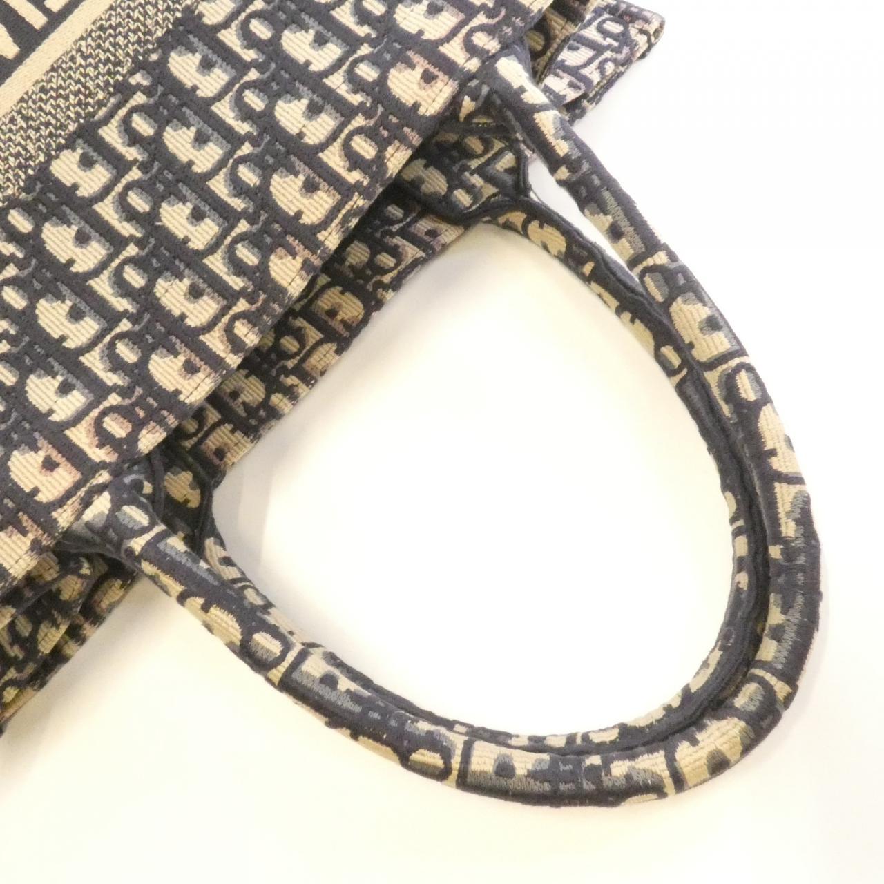 ディオール ブック トート オブリーク キャンバス トート バッグ